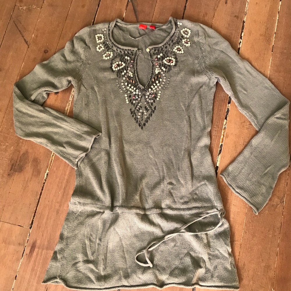 ESPRIT Tunic, tissue knit sweater.